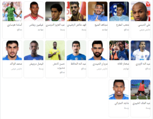 اللاعبون في نادي الهلال السعودي